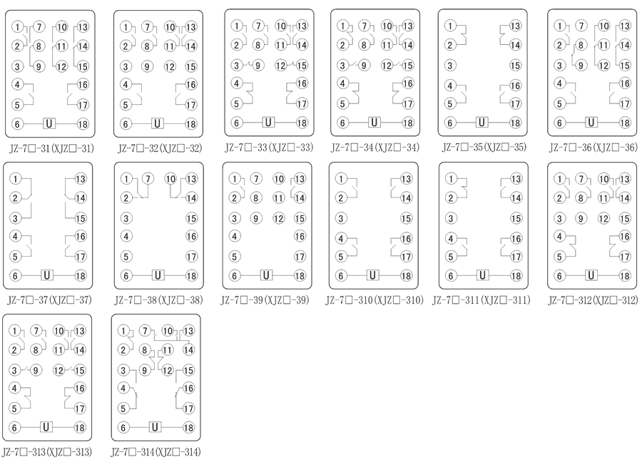 JZ-7Y-39内部接线图