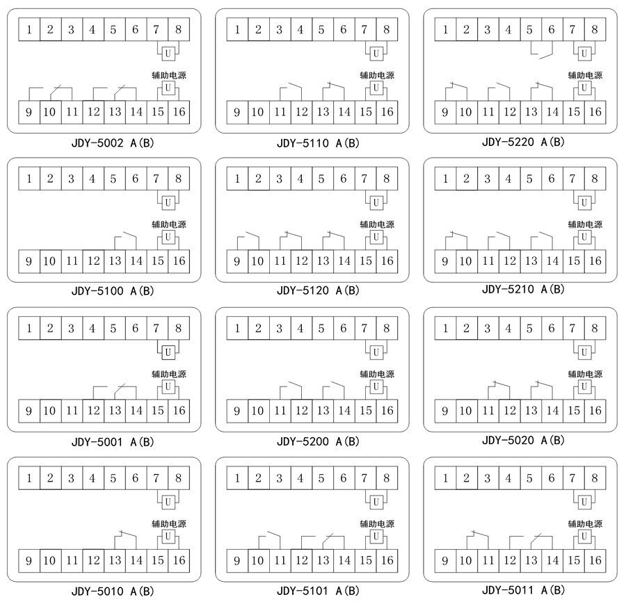 JDY-5011内部接线图